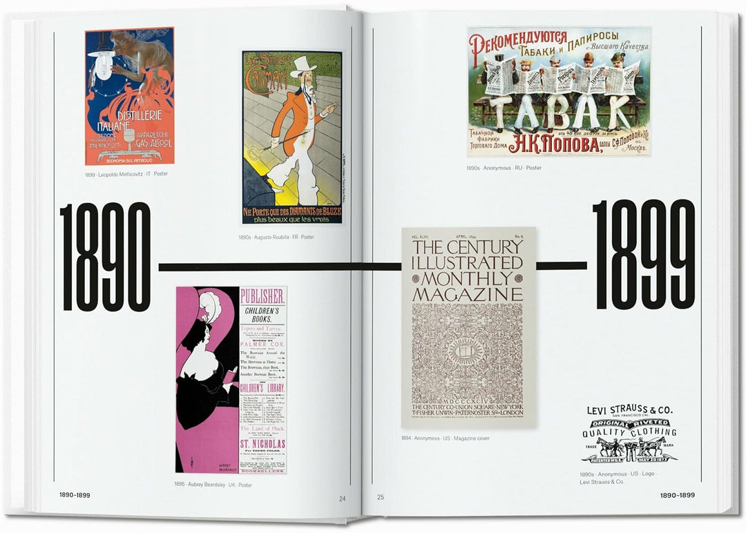 The History of Graphic Design. 40th Ed., Gebundenes Buch