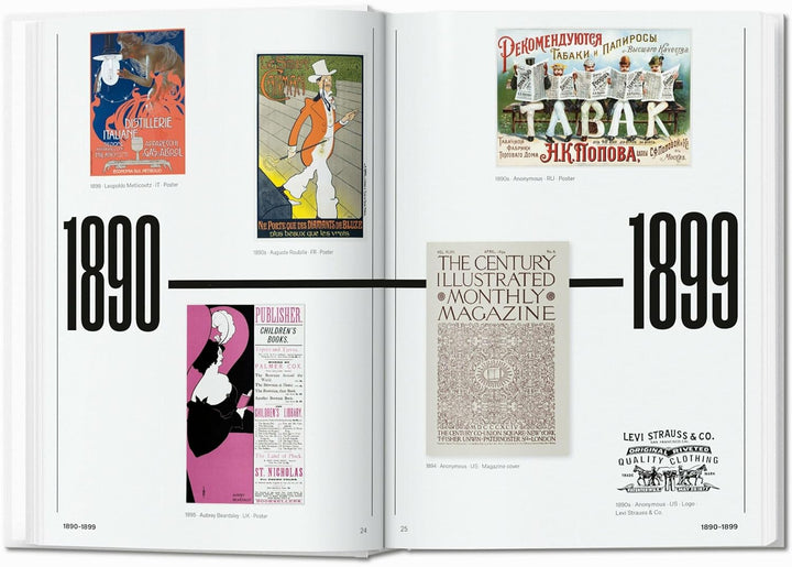 The History of Graphic Design. 40th Ed., Gebundenes Buch