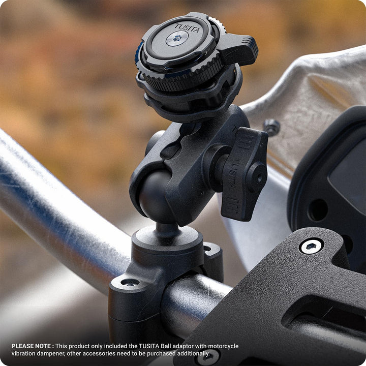 TUSITA Twist Lock 1" Kugel Adapter Halterung mit Vibrationsdämpfer