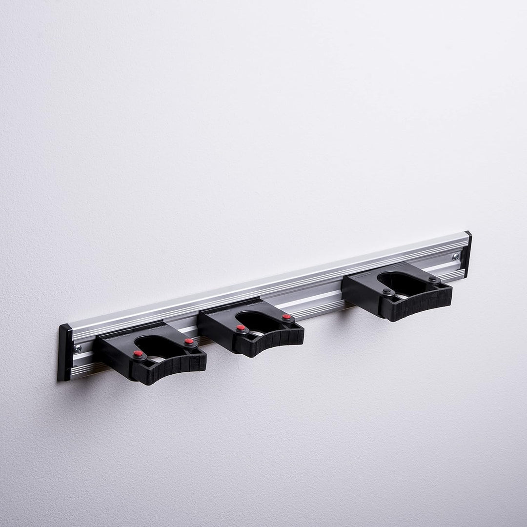 Toolflex Aluminiumschiene 50cm mit 3 Haltern
