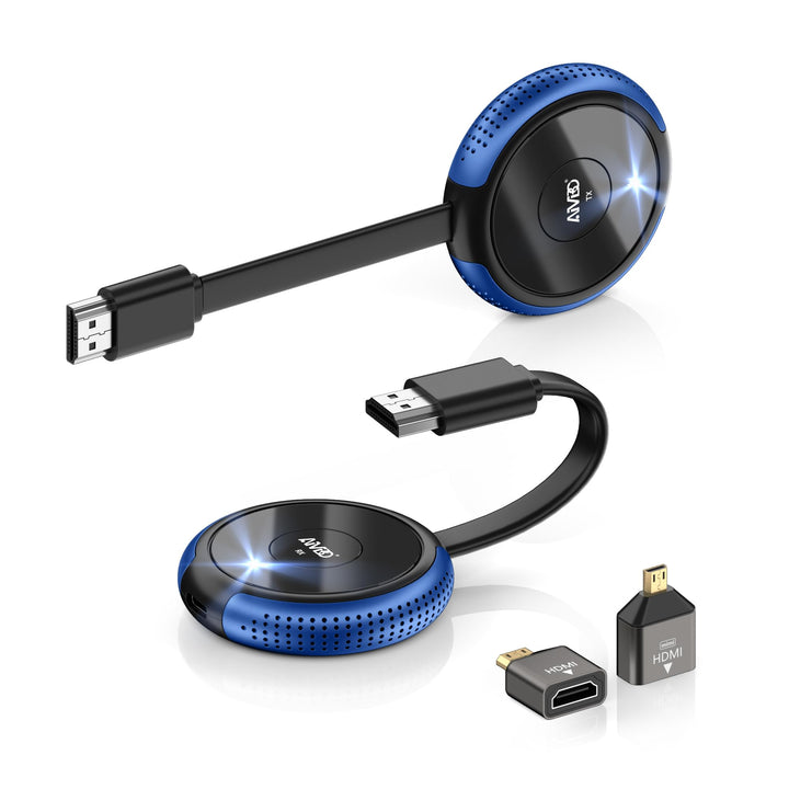 Wireless HDMI Transmitter and Receiver 4K 5G - Kabellos Sender Empfänger, HDMI Funkübertragung von L