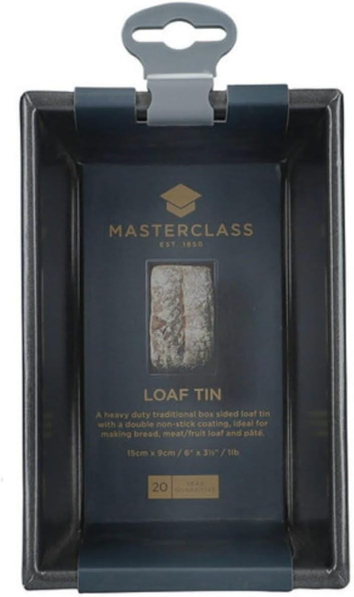 MasterClass 1lb Laibform mit PTFE-, PFOA- und BPA-freier Antihaftbeschichtung, robuster 1mm dicker K
