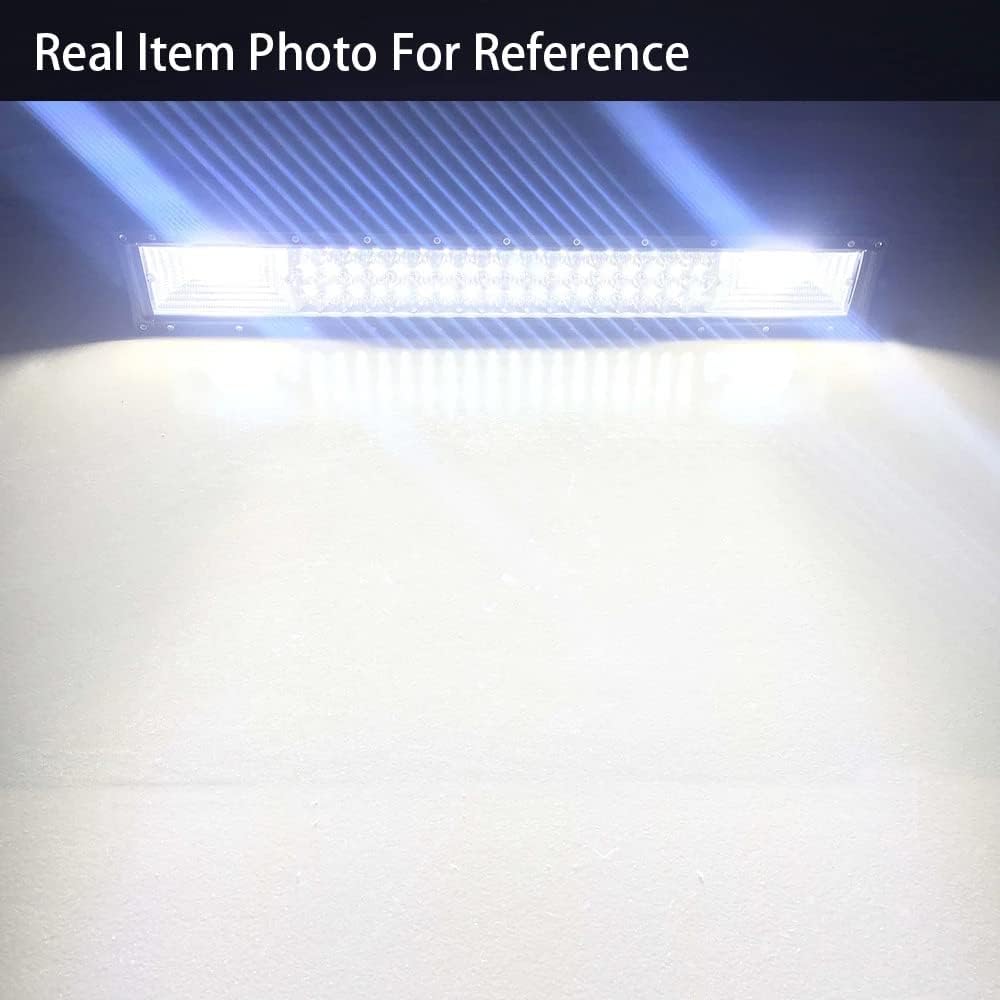 Boncak 22 Zoll 270W Dreireihiger LED LICHTLEISTE 7D Arbeitsscheinwerfer Zusatzscheinwerfer LED Light
