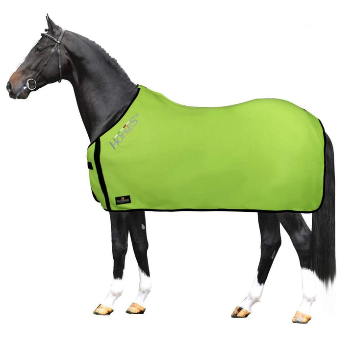 Horses, Fleece Pferdedecke, Basismodell, weich und bequem, ideal für Transport und Feierabend, Gröss
