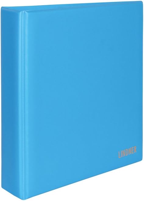 LINDNER Das Original PUBLICA M Color Münzalbum mit 10 Münzblättern in 5 Ausführungen-Nautic (blau)