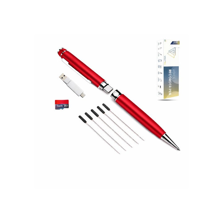 Mikro-Spion-Stift (rot), rot