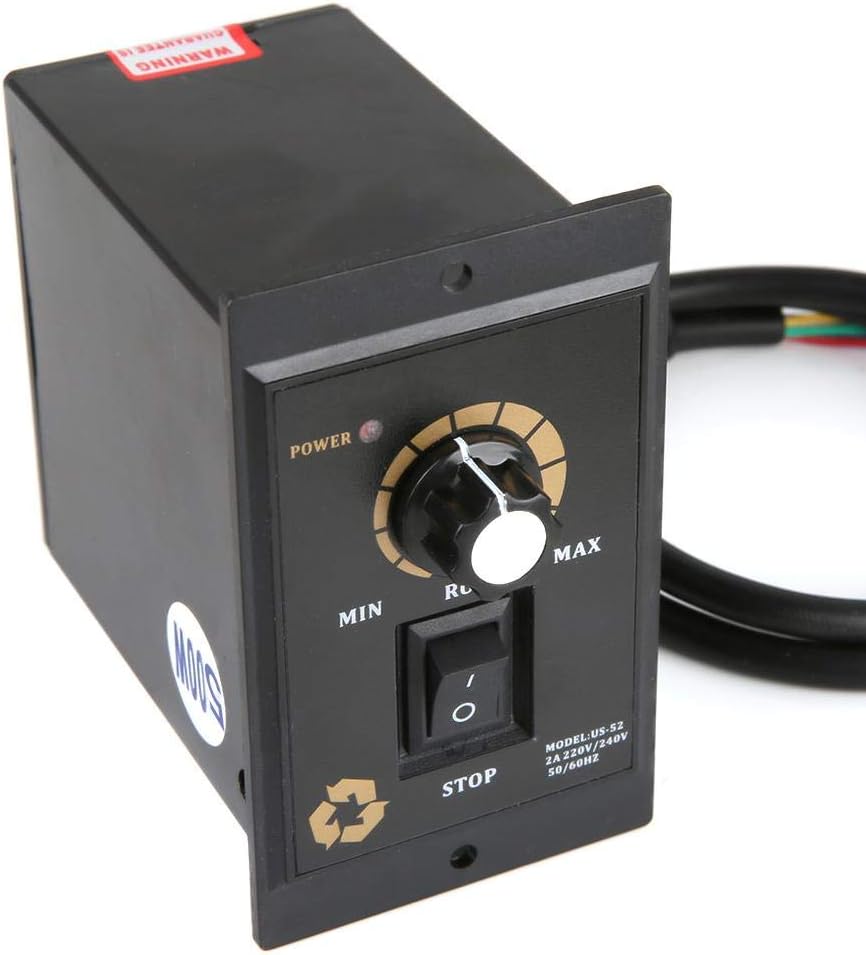 Motordrehzahlregler US-52, AC 220V 50/60Hz Motordrehzahlregler 300/400/500W, Präzision der Hochleist