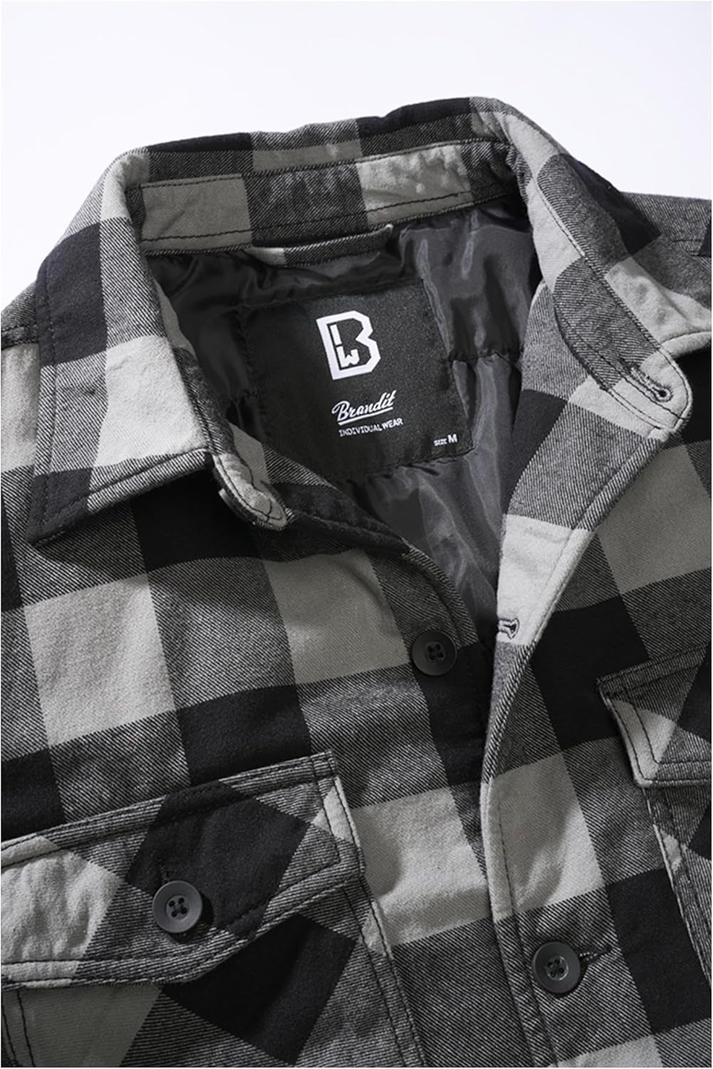 Brandit Lumberjacket, Jacke im Holzfällerdesign, verschiedene Farben, Grösse S bis 7XL