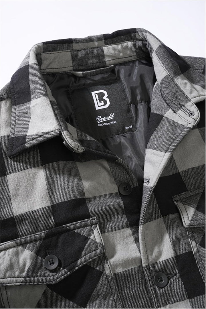Brandit Lumberjacket, Jacke im Holzfällerdesign, verschiedene Farben, Grösse S bis 7XL