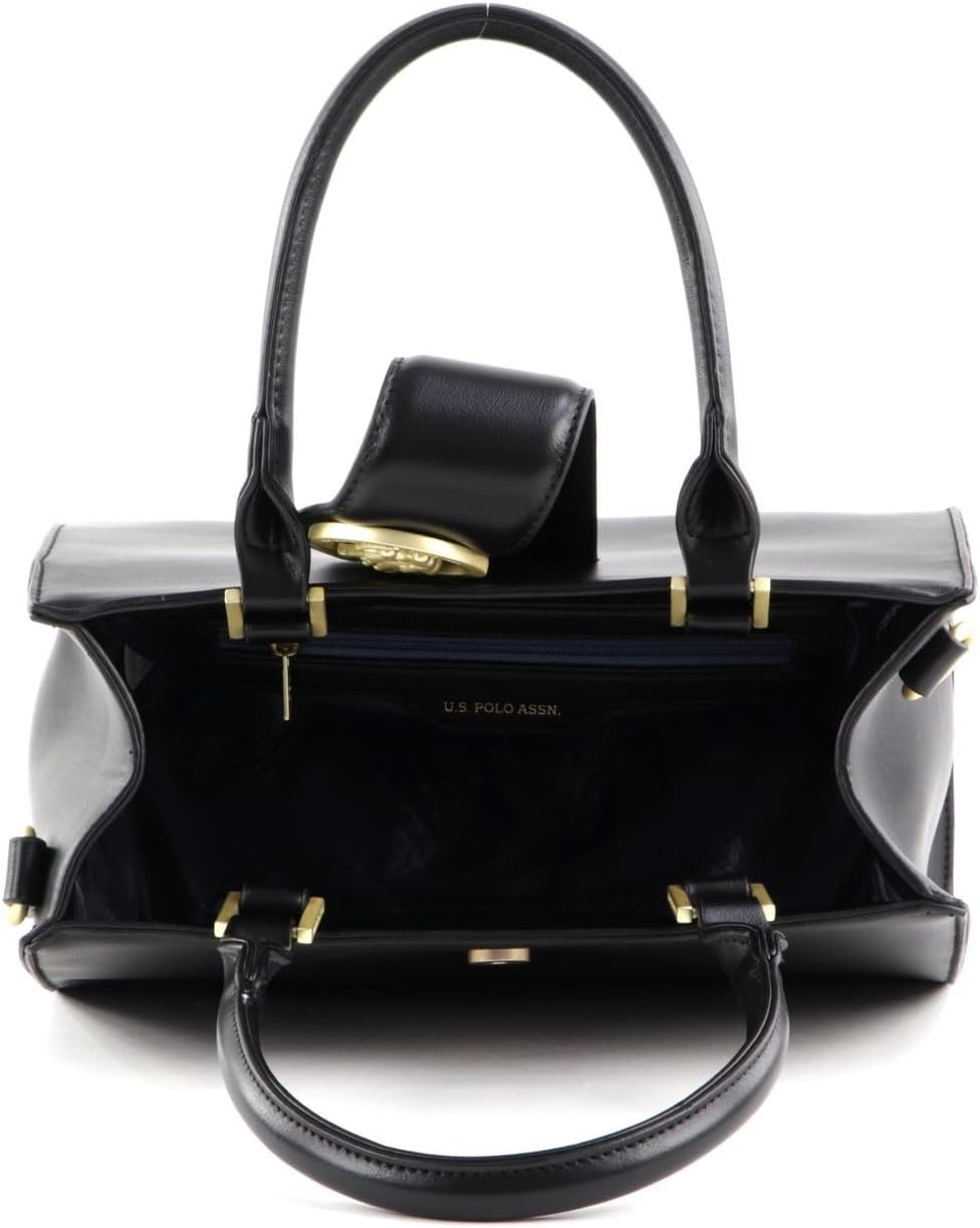 U.S. POLO ASSN. Vancouver Double Handle Black