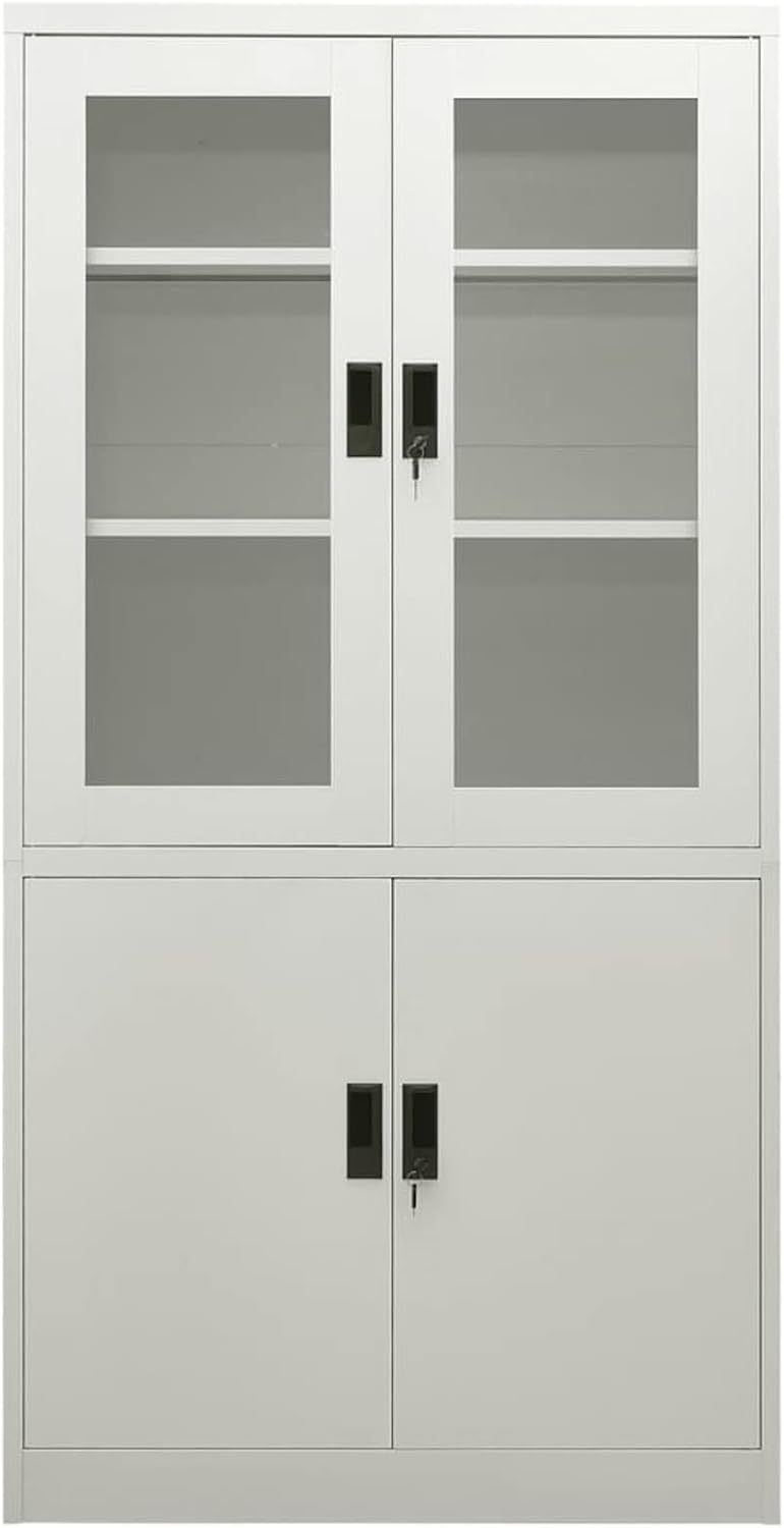 Chusui Büroschrank, Aktenschrank, Werkzeugschrank, Metallschrank, Stahlschrank, Kellerschrank, Unive