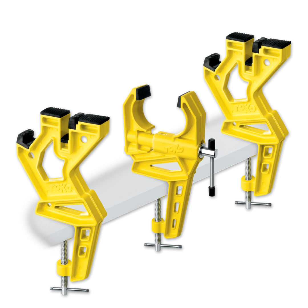 Toko Reparatur Tool Ski Vise Race Gelb, Gelb