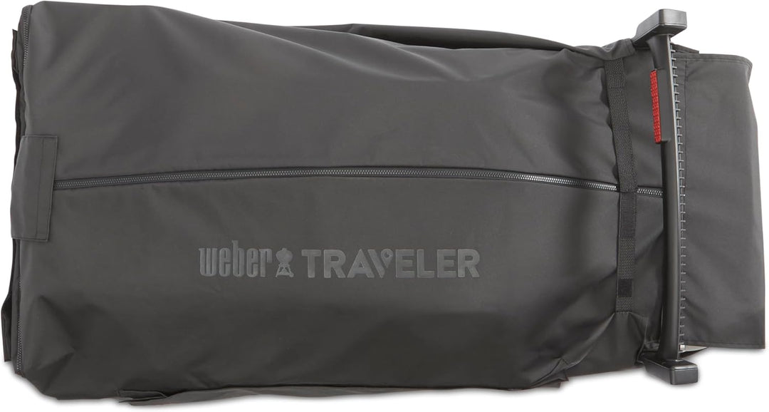 Weber 7030 Schutzhülle für Weber Traveller, Schwarz Single, Transporthülle für Traveler