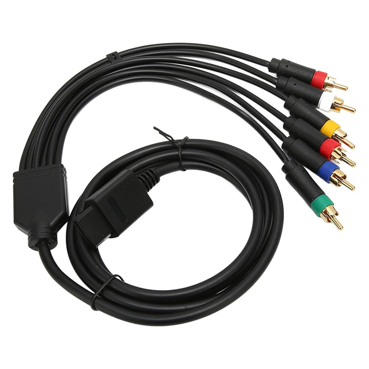 Keenso RGB RGBS -Komponentenkabelkabel, AV -Kabel mit 4 BNC -Köpfen für für N64 für SFC für