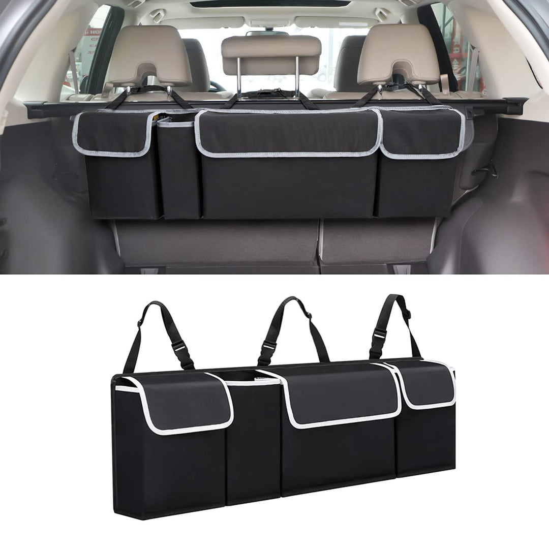Mehrere Fächer Auto Organizer Kofferraum, Kofferraum Organizer, Kofferraum Oxford Stoff Wasserdicht