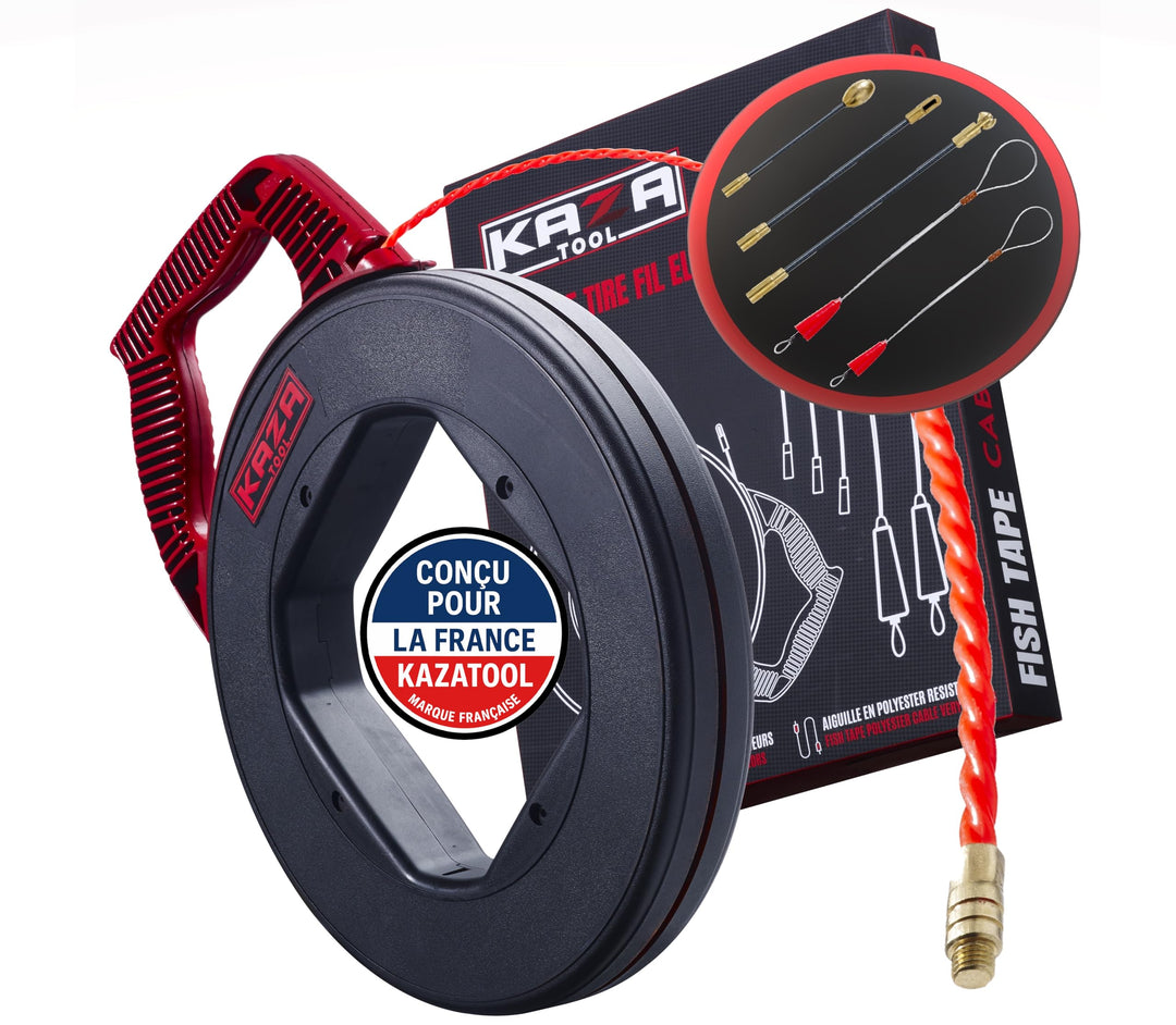 Kabeleinziehilfe - Retractable Spiral - Cable Retraction Aid Shatterproof for Pulling - Pull Wire, C