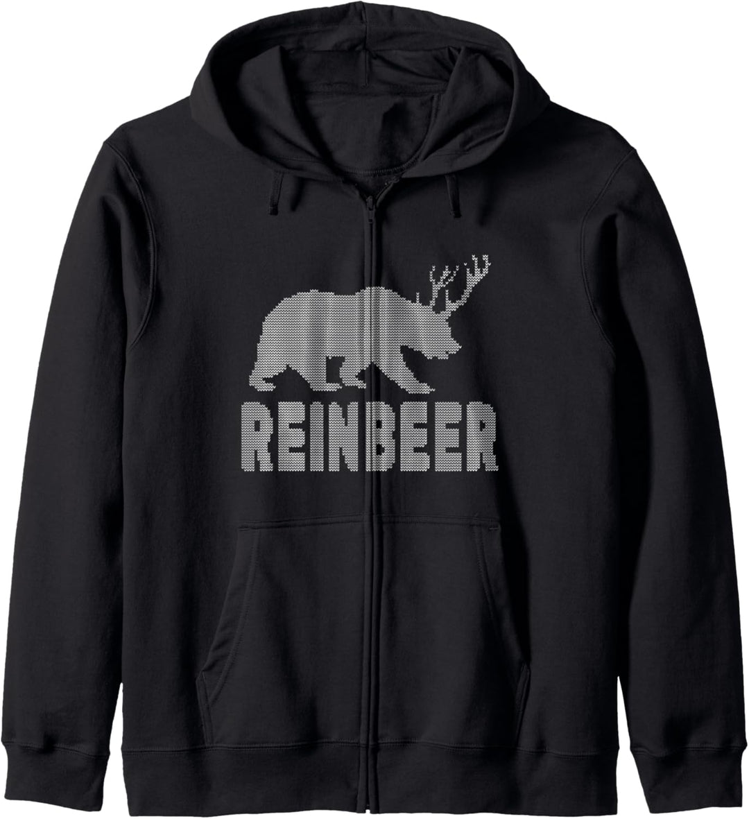 Reinbeer Hässliche Weihnachten Kapuzenjacke