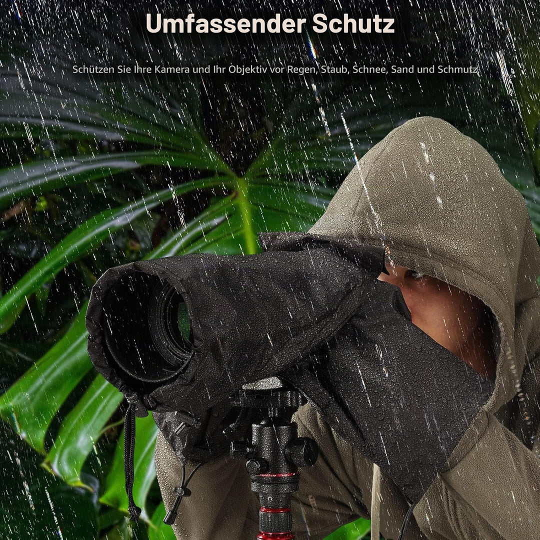 NEEWER Kamera Regenschutz, klein, strapazierfähiges Nylon, kompatibel mit Sony A7 A9 Canon 7D 5D Nik