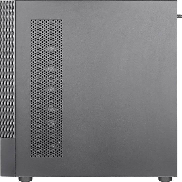 Aerocool CIPHERBKV1, PC ATX-Gehäuse, Vertikale GPU-Halterung, Front Mesh + Seitengitter, Schwarz Sch