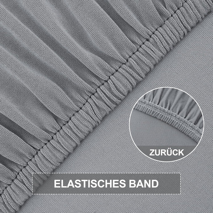 Yugarlibi Stuhlhussen 6er Set Stretch Stuhlhussen Schwingstuhl Elastische Hussen Stuhlbezug Abnehmba