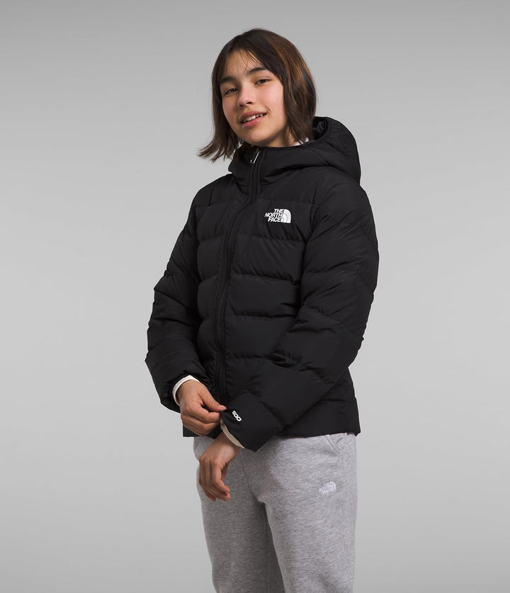 THE NORTH FACE Unisex Kinder Reversible Jacke 116 Tnf Black, 116 Tnf Black