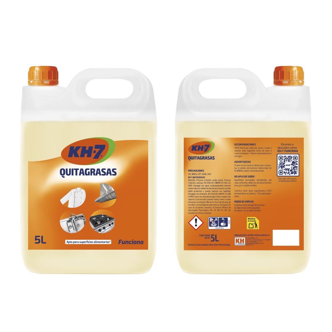 KH-7 QUITAGRASAS PROFESIONAL FORMATO 5 LITROS
