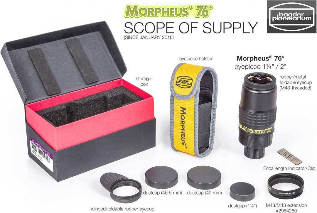 Baader Okular Morpheus 76° 12,5mm 12.5 mm, 12.5 mm