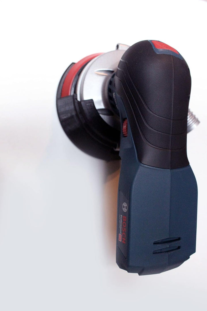 Exenterhalter für Bosch GEX 18V-125 Wandhalter Exzenterschleifer Halter Wandhalterung Schwarz, Schwa