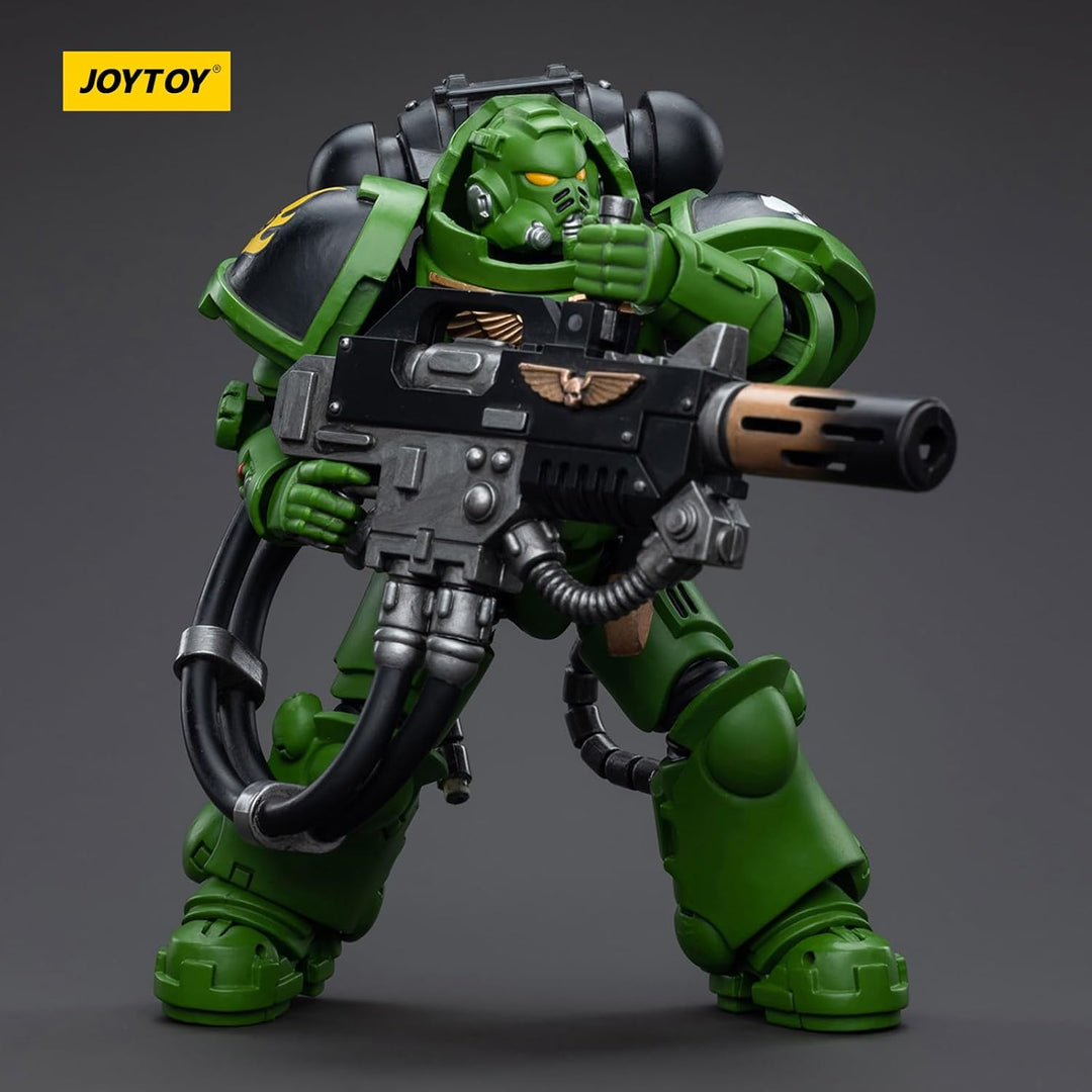 JOYTOY Warhammer 40K Salamanders Eradicators Brother T'Kren 1/18 Action Figur，Sammeln Und Zeigen Mod
