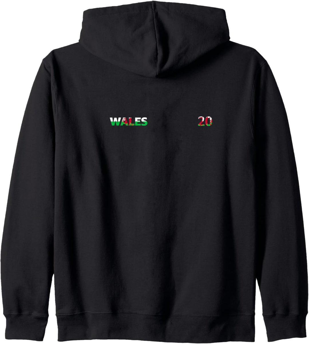 Flagge Wales Kapuzenjacke