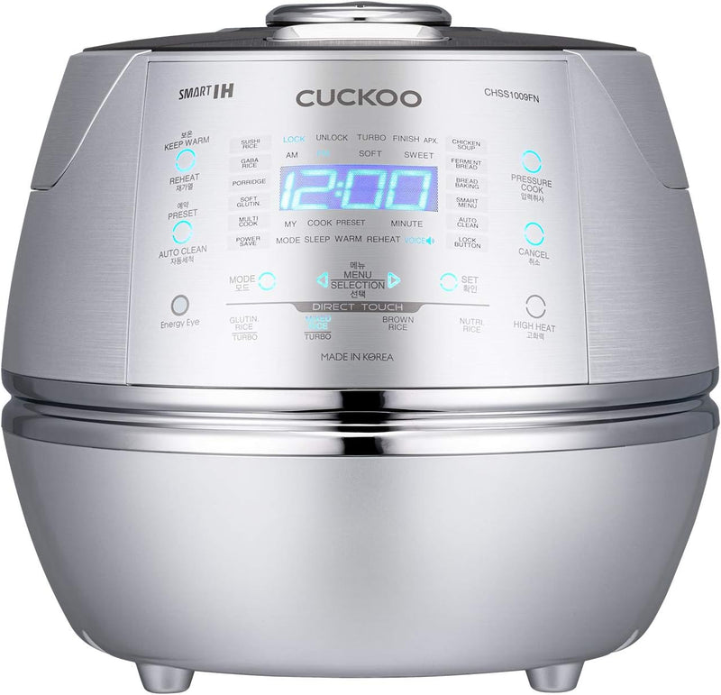 CUCKOO CRP-CHSS1009FN Dampfdruck-Reiskocher Rice Cooker 1,8l 10 Tassen | IH Induktions-Heiztechnik |