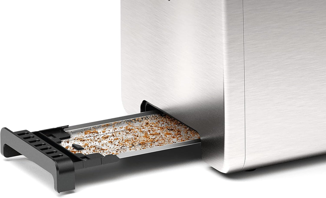 Bosch Elettrodomestici TAT3P420 Kompakter DesignLine Toaster, 970 W, Edelstahl