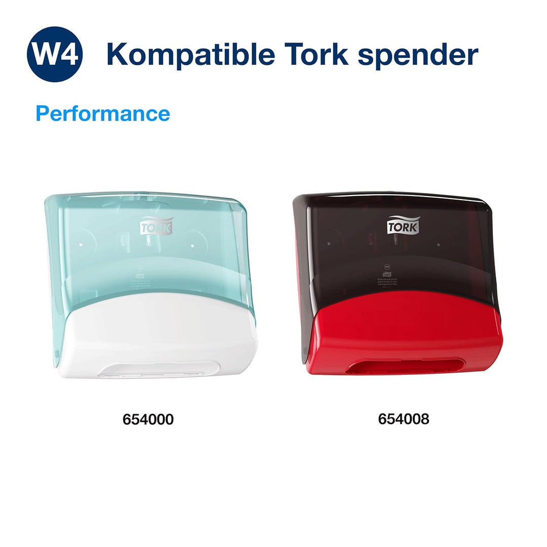 Tork Fusselarme Industrie Reinigungstücher Blau W4, Saugfähig, 1 Packungen, 190578, 1 x 80 (80)