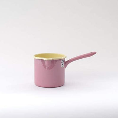 Riess, 0285-006, Schnabeltopf mit Stiel 12, CLASSIC - BUNT/PASTELL, Farbe Rosa, Durchmesser 12 cm, H