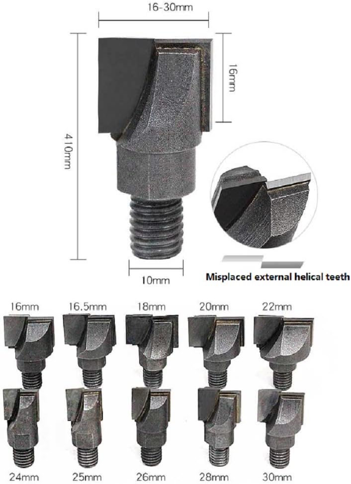 1PCS 16-30mm Hartmetall-Holzschneider Für Souber Mortice Lock Jig CWB16 (30mm), 30mm