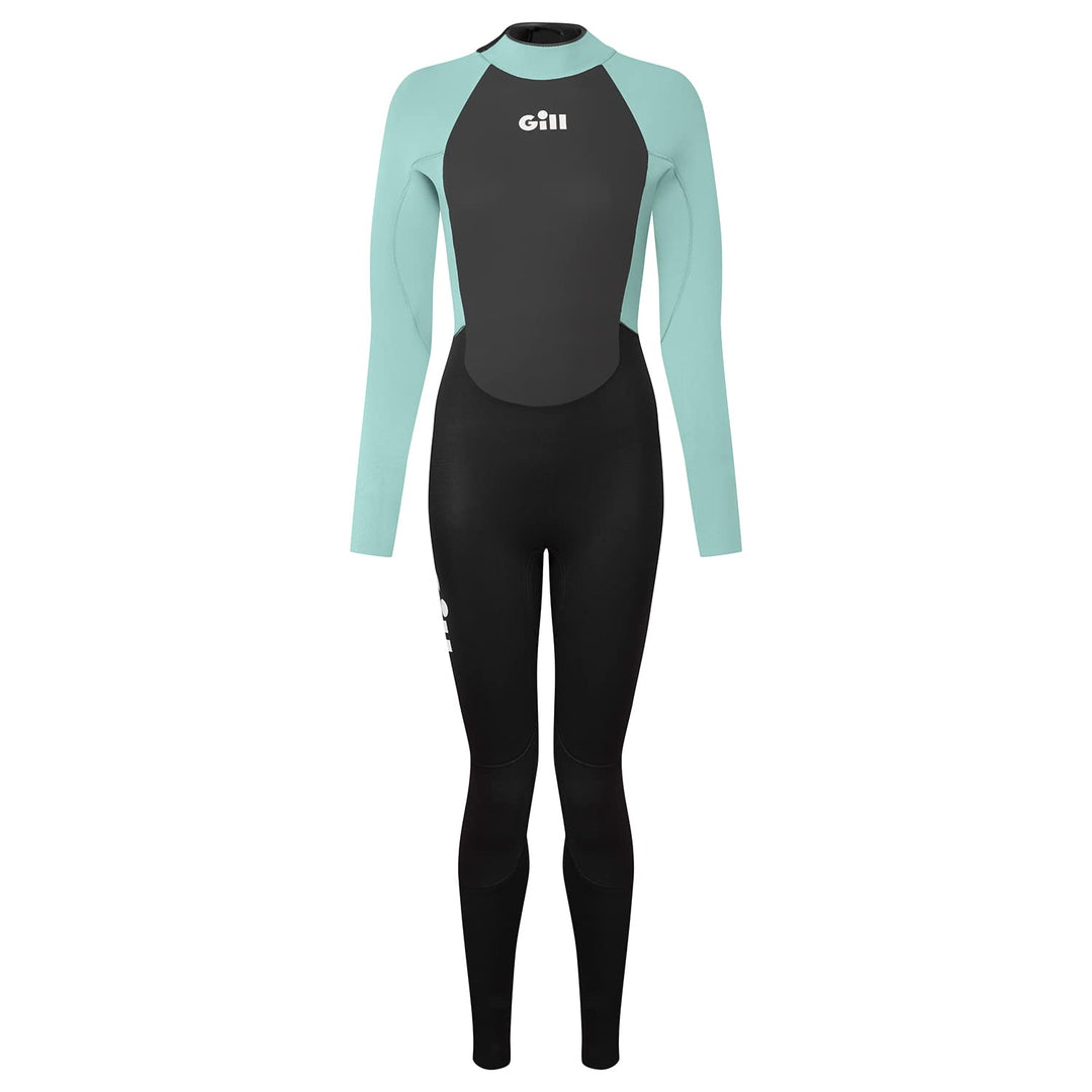 Gill Pursuit Damen Neoprenanzug, 4/3 mm, langärmelig, für Wassersport, Surfen, Paddleboard, Schwimme