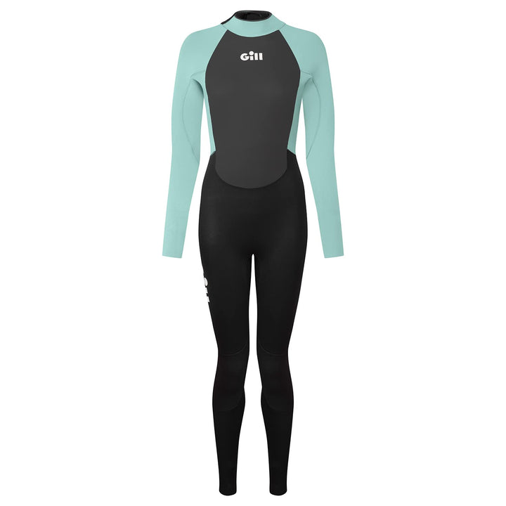 Gill Pursuit Damen Neoprenanzug, 4/3 mm, langärmelig, für Wassersport, Surfen, Paddleboard, Schwimme