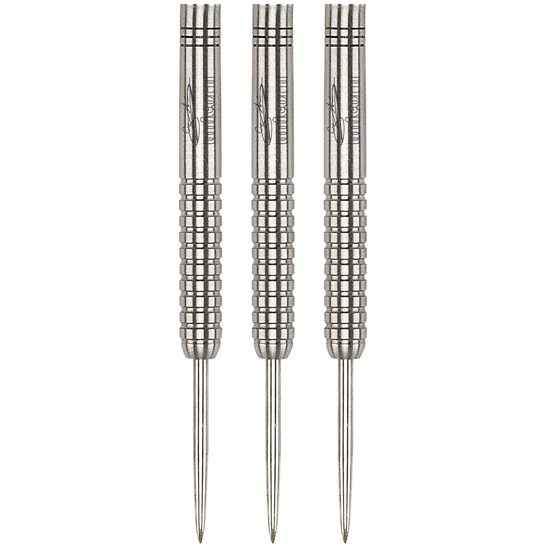 Unicorn Phase 1 Gary Anderson Purist Steel Barrel 24 g Silber, 24 g Silber