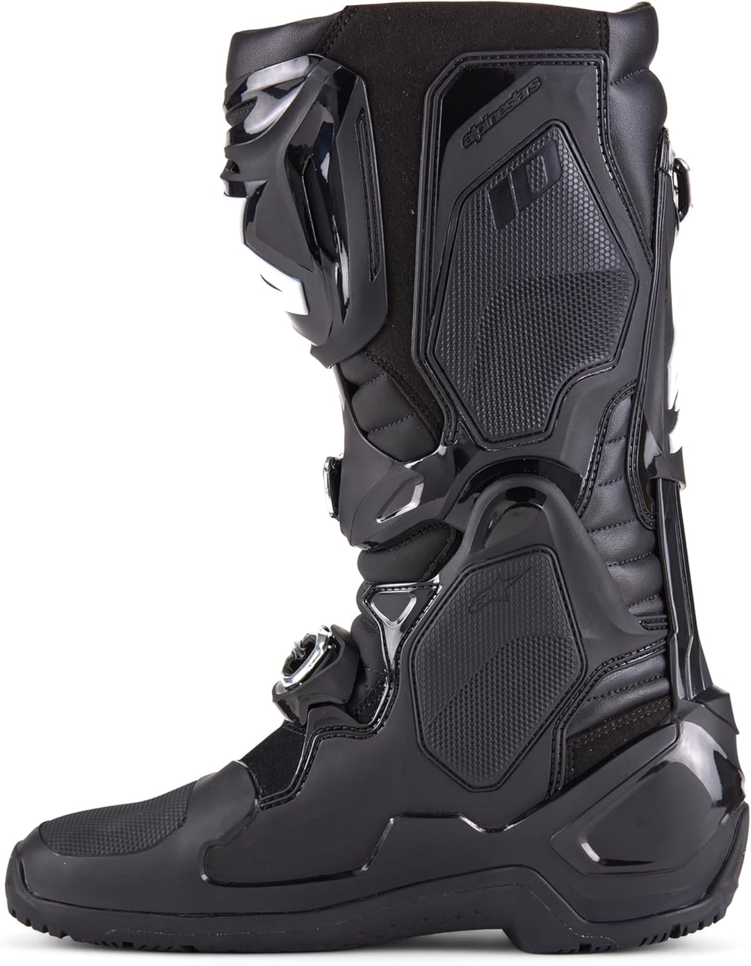 Alpinestars Motocross-Stiefel Tech 10 Enduro Schwarz Gr. 42 42 EU Schwarz Weiss, 42 EU Schwarz Wei&#