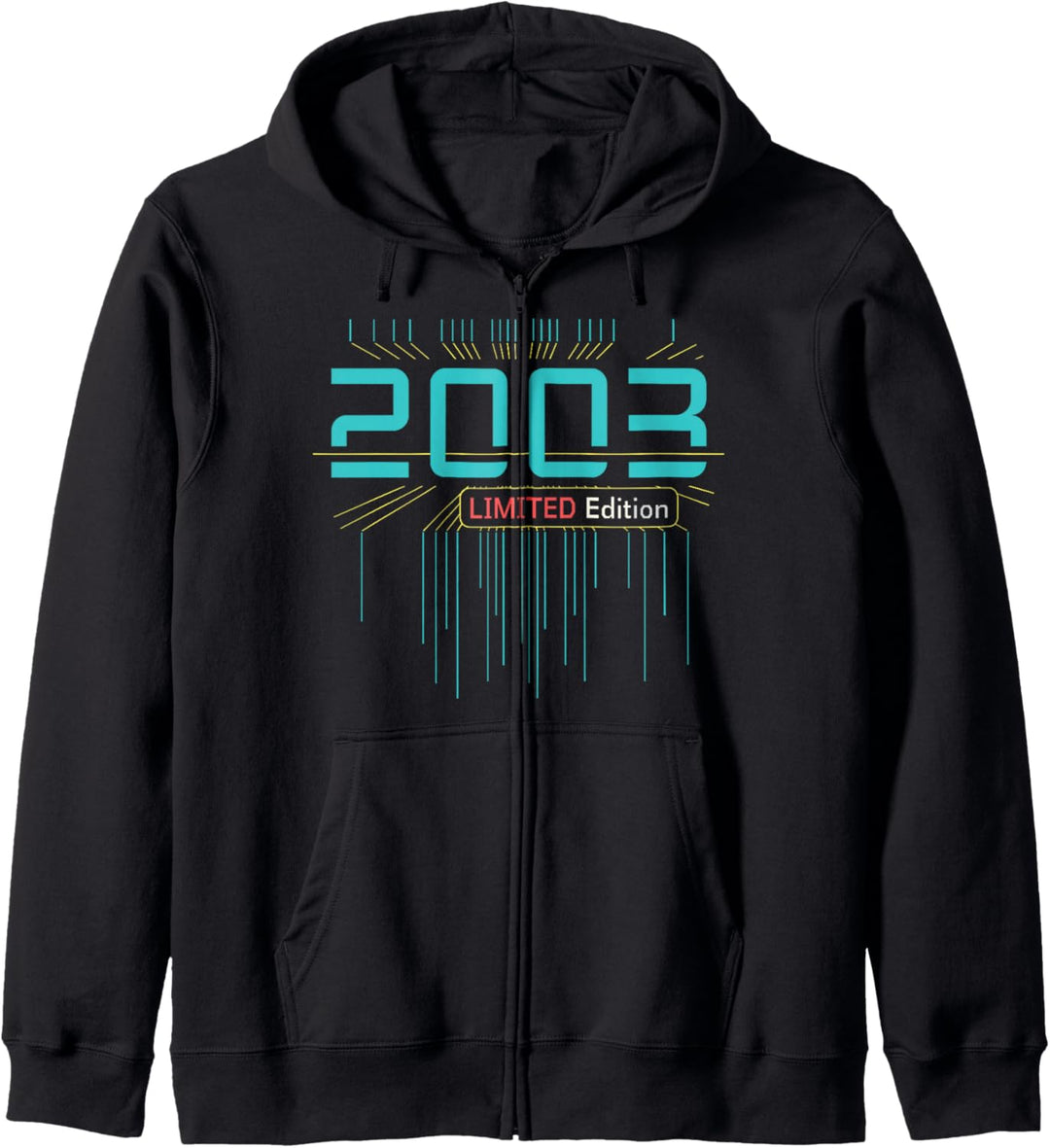 21. Geburtstag Mann Frau 21 Jahre 2003 Deko Lustig Geschenk Kapuzenjacke