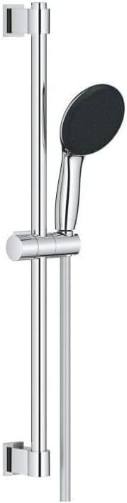 GROHE Vitalio 110, Duschset wassersparend, 8l pro Min (Brausestangenset mit: Duschkopf 1 Strahlart,