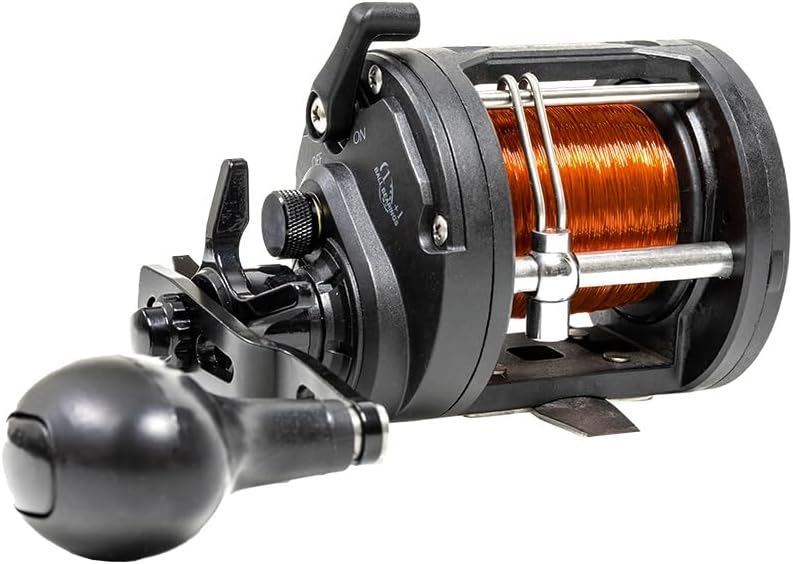 FLADEN Deluxe Norwegen Angelset Combo Boot Hochsee Rute 1,95m 15-30 lbs/Bootsrute + Multirolle + Sch