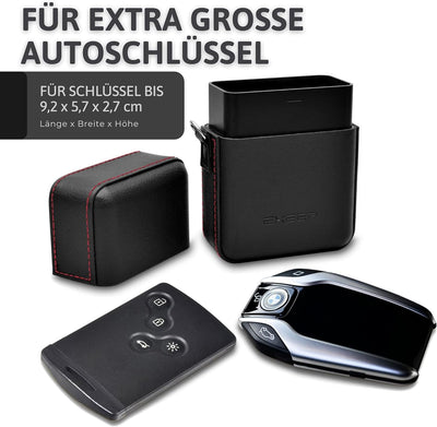 EXEEP® Keyless Go Schutz Autoschlüssel - Extra Gross - TÜV geprüft - Zuverlässige Funkschlüssel Absc