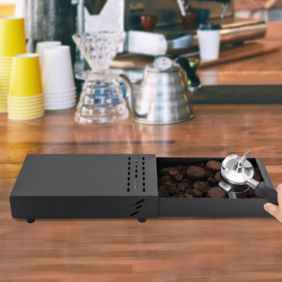 Kaffee-Klopf-Box-Behälter, Espresso-Klopfbox-Schublade, Kaffeesatz-Klopfbehälter mit Abnehmbarer Klo