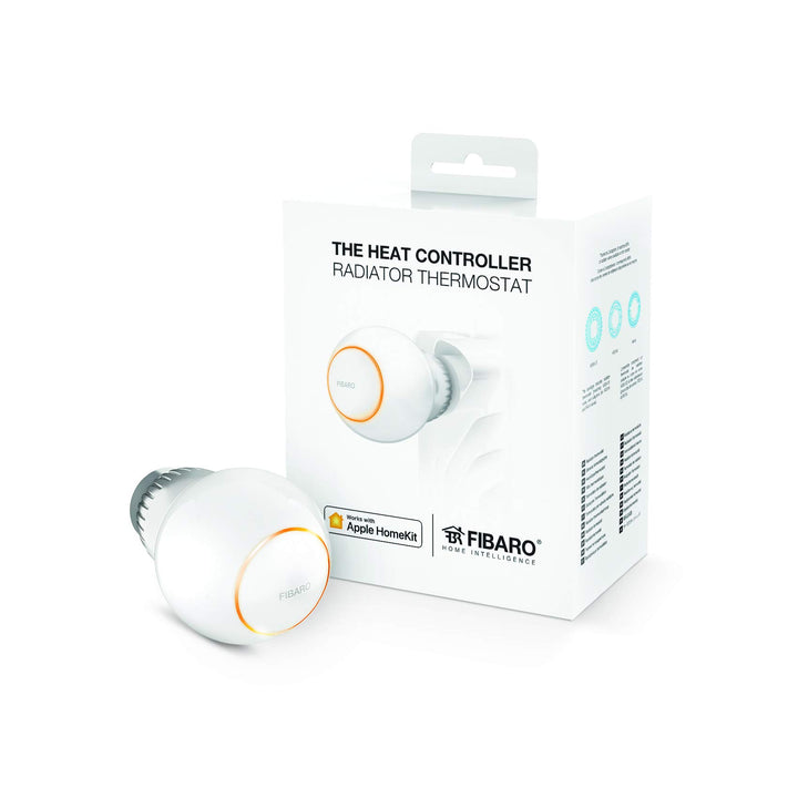 FIBARO FGBHT-001 Heat Controller Head Starterpaket für Wärmeregler, Wärmeregler