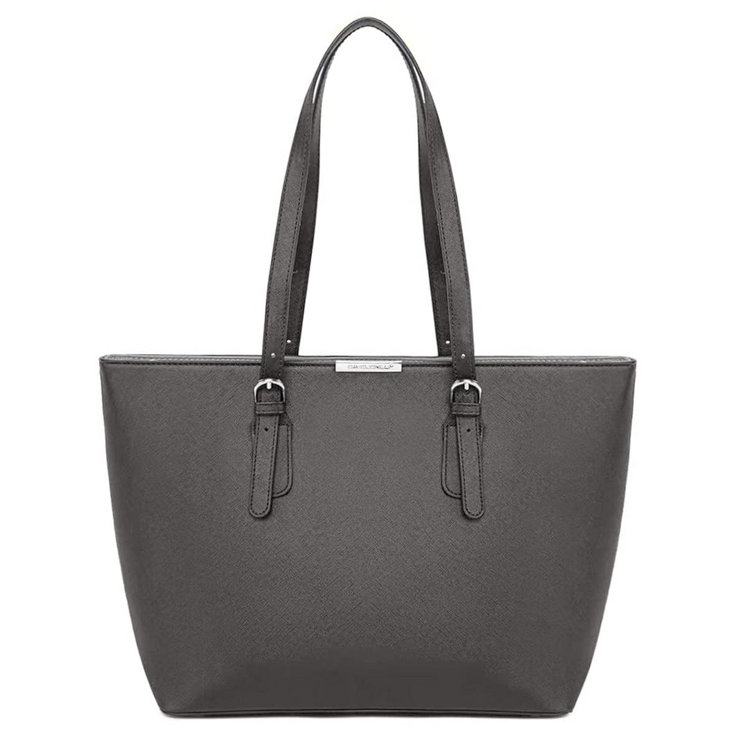 David Jones - Damen Shopper Handtasche - Frau Henkeltasche Grosse Tote PU Leder - Tasche Schultertas