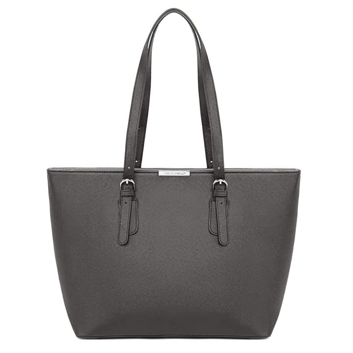 David Jones - Damen Shopper Handtasche - Frau Henkeltasche Grosse Tote PU Leder - Tasche Schultertas