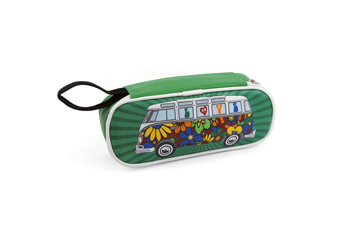 BRISA VW Collection - T1 Bulli Bus Federmäppchen Federtasche Grün, Grün