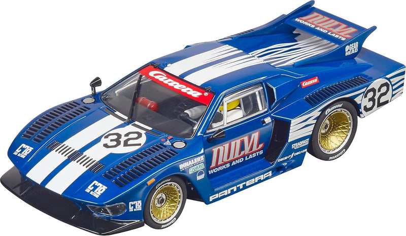 Carrera Evolution I De Tomaso Pantera No.32 I Auto für Rennbahn | Rennbahnen und lizensierte Slotcar