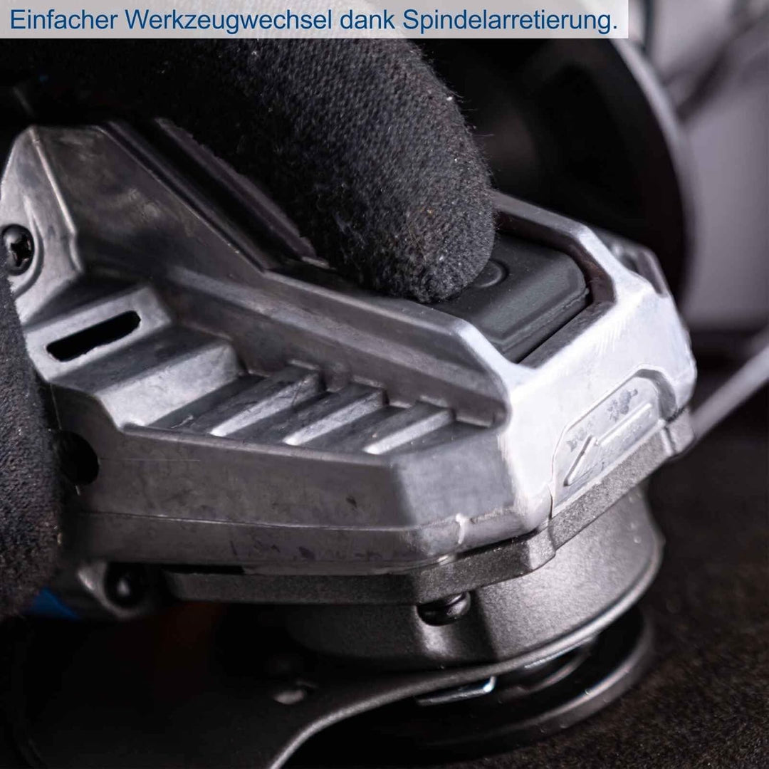 Scheppach Akku Winkelschleifer BC-AG125-X | SchleifscheibenØ 125mm | Drehzahl 2500‒10000 min-1 in 6